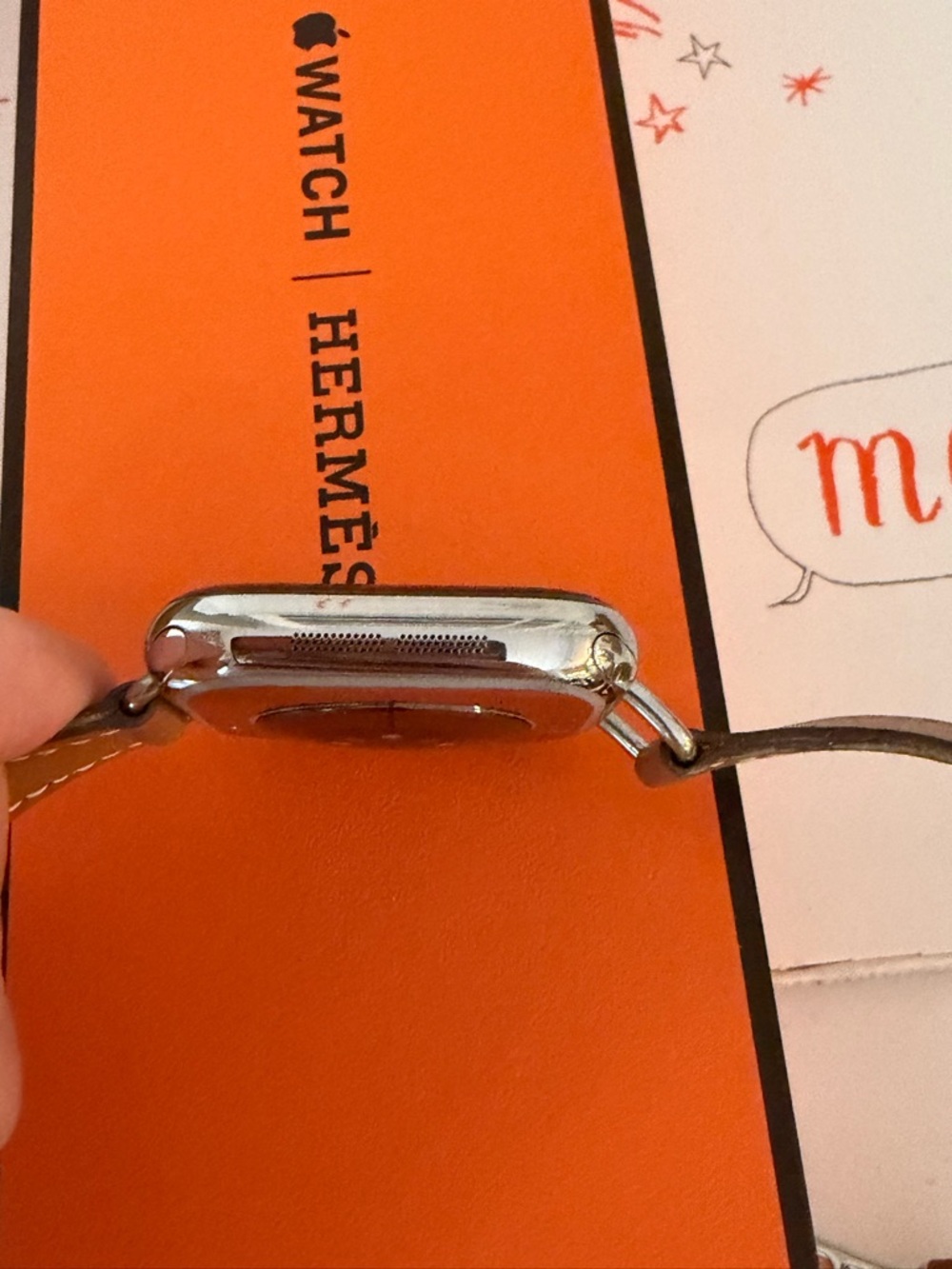Hermes Series 10 Apple Watch & Bands - Double Tour 42mm Hapi Attelage EUC - Picture 9 of 16